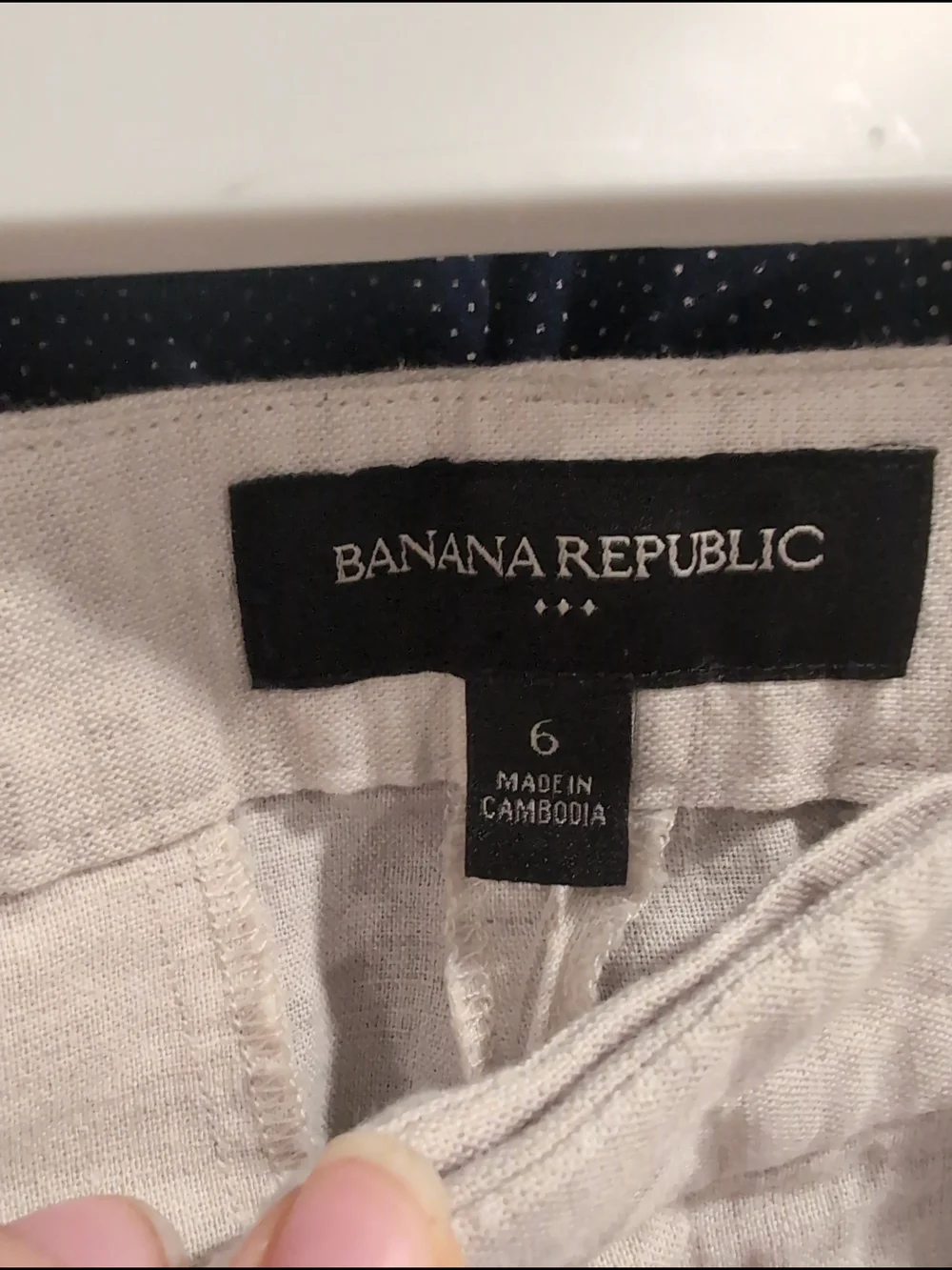 Banana Republic tailored flat